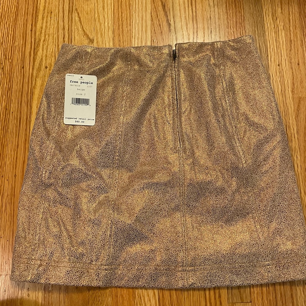 free people NWT! sparkly skirt